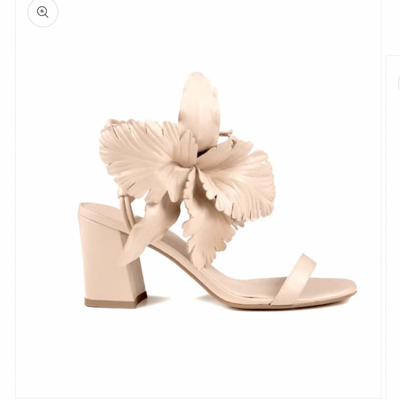 Cecilia New York Hibiscus Sandal - Natural sz 6 - Picture 3 of 10